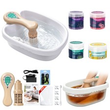 Ionic Foot Bath Detox Machine with Ion Spa Cleanse Salt Magnetic suction Array