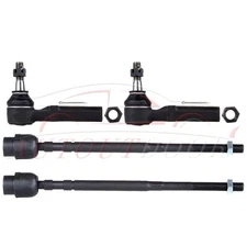 Fit For 2000-2011 Chevrolet Impala Set Of 4 Front Outer & Inner Tie Rod End Kit