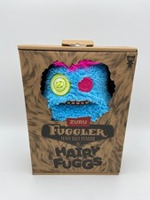New Fuggler Hairy Fuggs Blue Sasquoosh Tuft Pink Funny Ugly Monsters 9" Zuru