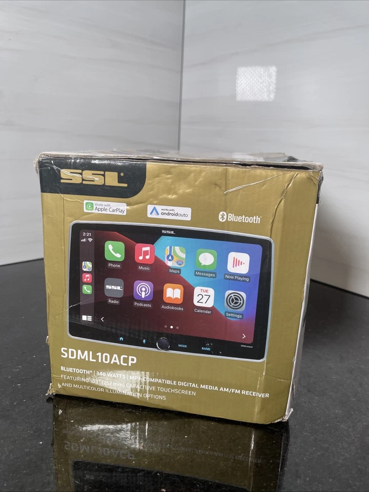 Sound Storm SDML10ACP Single Din Chassis, Detachable 10in Touchscreen - Image 2 of 4