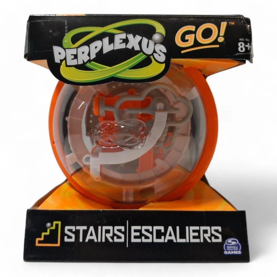 Perplexus GO! Stairs Compact 3D Maze Puzzle, Ages 8 and Up [DAMAGED BOX] - Image 2 of 4