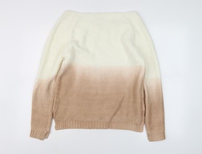 Promod Damen Pullover Pulli beige, Größe 12