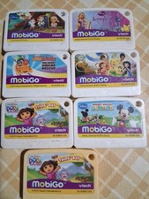 VTech MobiGo Games Lot of 7 Cartridges Kids L...