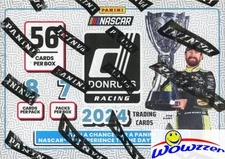 2024 Panini Donruss Nascar Racing EXCLUSIVE Factory Sealed Blaster Box-AUTO/MEM