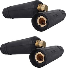 Welding Cable Quick Connector Pair 100Amp-200Amp 6- 4 10-25 SQ-MM 2-Set