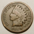 1888 Indian Head Cent G-VG  "As Pictured  Not Cleaned"