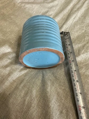 Frankoma RARE Blue 272 Canister Pasta Jar