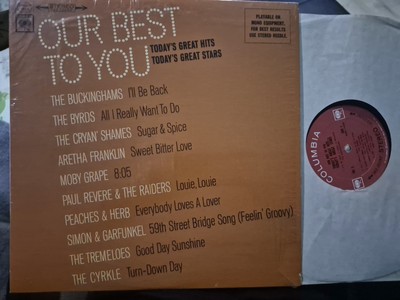 Our Best to YOU ORIG.2 EYE Byrds Buckinghams Moby Grape PSYCH Aretha Franklin EX