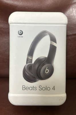 Beats Solo 4 - Wireless On-Ear Bluetooth Headphones - Black