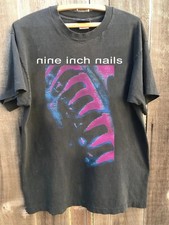 Nine Inch Nails Graphic Charcoal short Sleeve Unisex T shirt Reprint S-4XL