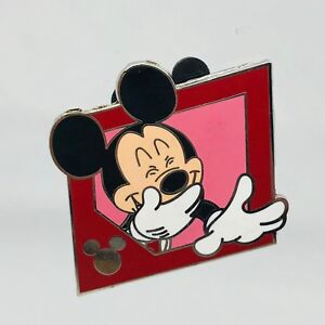 Purple ! Disney Pin Mickey *Expressions* Mystery Series Laughing
