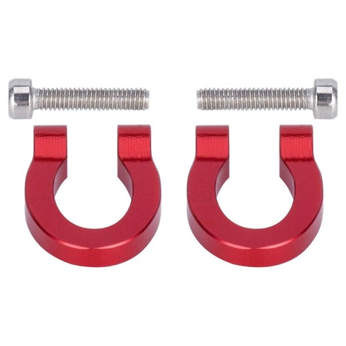For SCX10 TRX4 TF2 D90 CC01 1/10 RC Crawler Alloy Metal Hooks Hitch Tow Shackles - Picture 14 of 17