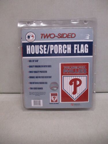 Philadelphia Phillies 2 Sided House Porch Flag 28x40