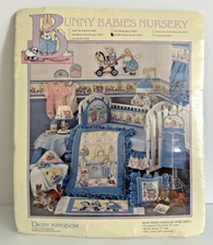 NEW Bunny Babies Nursery Mobile & Diaper Stacker KIT Daisy Kingdom Crafts SEALED