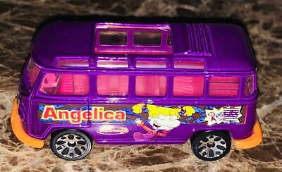 Vintage Matchbox Rugrats VW Transporter Angelica 1998 Mattel Van 1