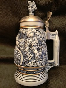 nasa beer stein
