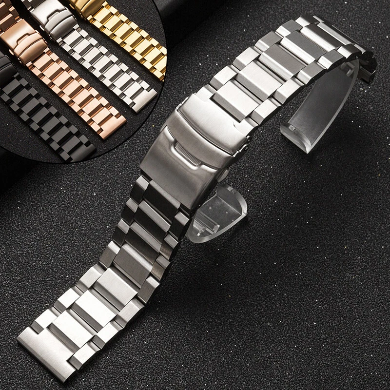 25mm stainless steel watch cheap band