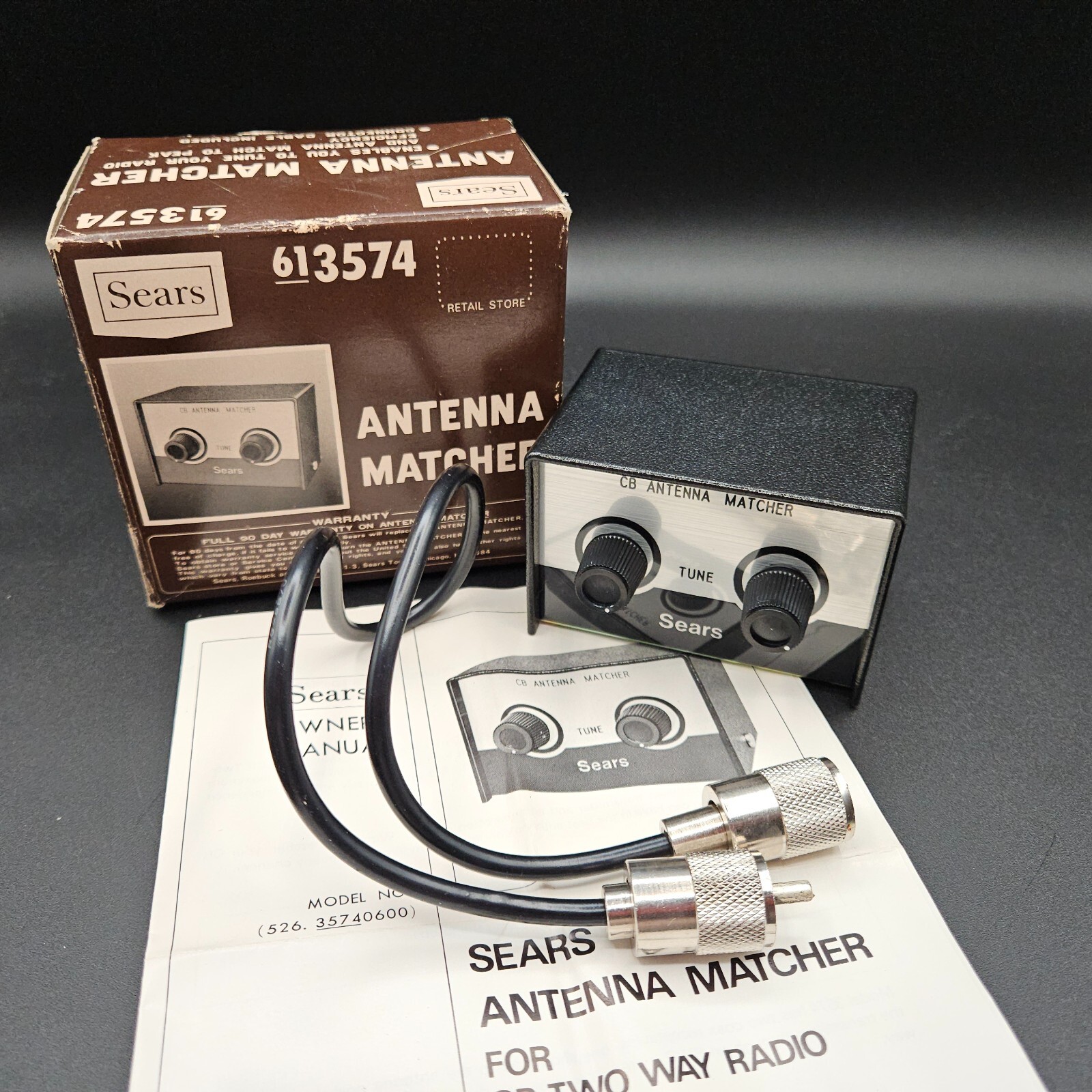 Sears CB Antenna Matcher 613574 NEW Open Box eBay