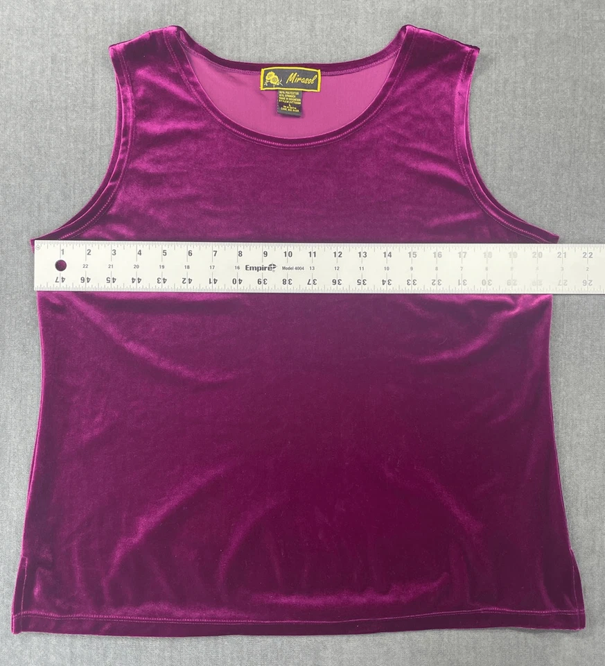 天鹅绒背心女式 L 紫色巫婆 Gothcore Y2K Alt 时尚节日衬衫 — 第 4/4 张图片