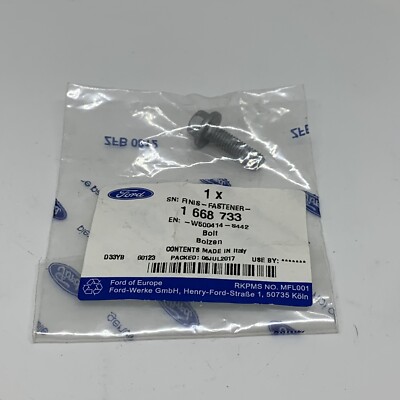 Genuine Ford Fuel Injection Pump Engine Mounted Bolt X5 1668733 