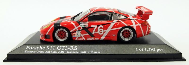 MINICHAMPS Porsche 911 GT3-RS ヴァンヘイレン MINICHAMPS 1/43 Porsche 911 Gt3rs Grand Am Final 2001 Van