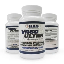 VASO ULTRA MALE ENHANCEMENT SUPPLEMENT 100% AUTHENTIC 1 BOTTLE