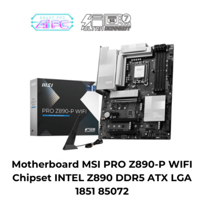 Motherboard MSI PRO Z890-P WIFI Chipset INTEL Z890 DDR5 ATX LGA