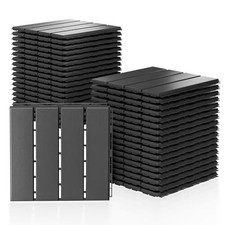Plastic Interlocking Deck Tiles