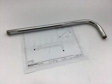 NEWPORT BRASS 2021/26 18 INCH SHOWER ARM, POLISHED CHROME, SOLID BRASS CONSTRUCT