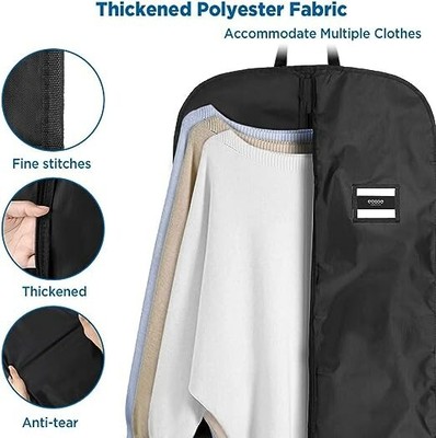 Borse Porta Abiti Ecooe 2 Pezzi - Custodie Antipolvere 110x60cm - Foto 3