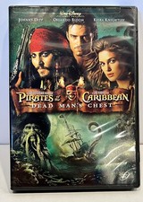 New Pirates of the Caribbean: Dead Mans Chest DVD, 2006,Widescreen Johnny Depp