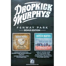 DROPKICK MURPHYS Fenway Park Live | Going Out In Style Ltd Ed RARE Tour Poster!
