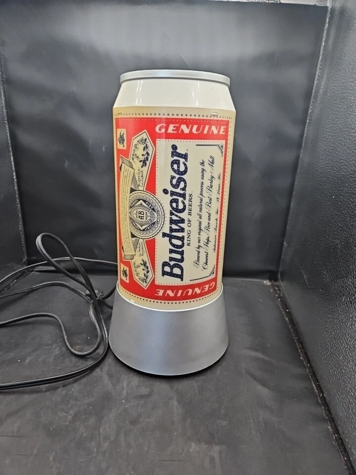 Las mejores ofertas en Budweiser girando en anuncios y latas