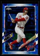 Brad Miller 2021 Topps Chrome Update Sapphire Edition Card #US201