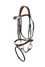 Training Snaffle Bridle and Rubber reins Signature by Antares size 2