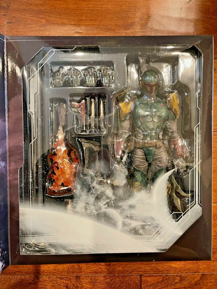 SQUARE ENIX STAR WARS PLAY ARTS VARIANTE KAI DE SEGUNDA MANO BOBA FETT. ENVÍO GRATIS Foto 3 de 4