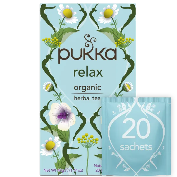 Pukka Tea Relax Organic Herbal 20 Teabags