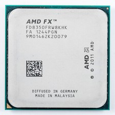 AMD FX8350 FX 8350 Black Edition FD8350FRW8KHK 4 GHz AM3+ 8-Core Processore CPU