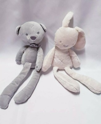 Lot of 2 Soft Plush Toys Mamas & Papas Bunny Rabbit anf Dude & Didi Teddy Bear | eBay