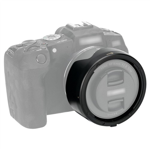 JJC EW-65C Lens Hood+ 43mm UV Filter for Canon RF 16mm F2.8 on EOS R RP R5 R6 R3 - Picture 5 of 12