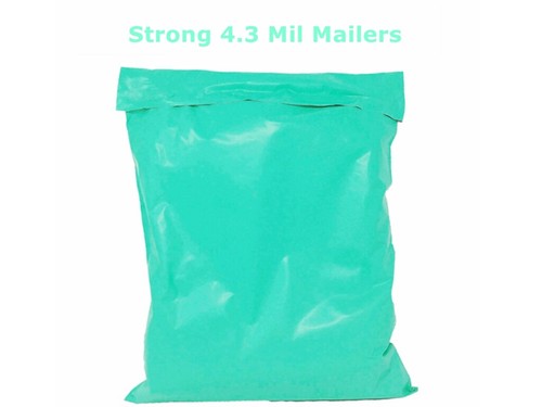 Buste per spedizioni postali 10"x13" Teal PIAT POLY nuove buste! 20-150 pezzi - Foto 5 di 23