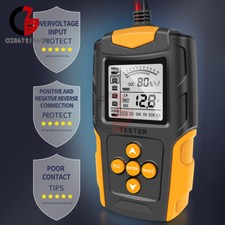 12V 24V Car Lead-acid Battery Tester LCD Charging Load Test Diagnostic Analyzer