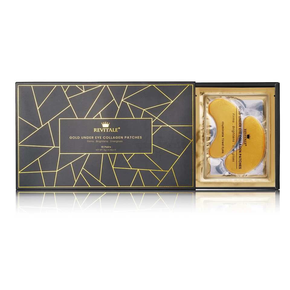 Collagen 24k Gold Under Eye Gel Patches Masks - Anti Ageing Wrinkle Bag Remover - Image 3 of 4