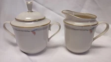 Lenox Gramercy Sugar Bowl Lid and Creamer