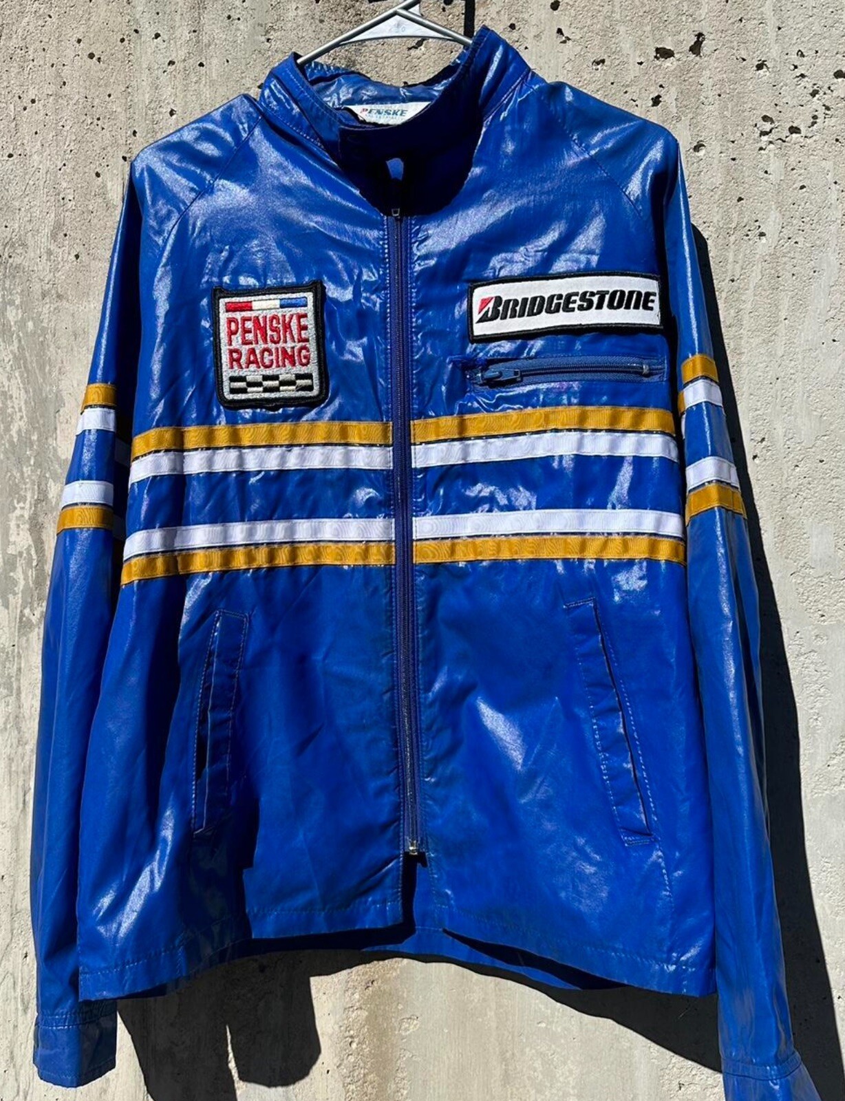Vintage Penske Racing Jacket Good Condition L - Gem