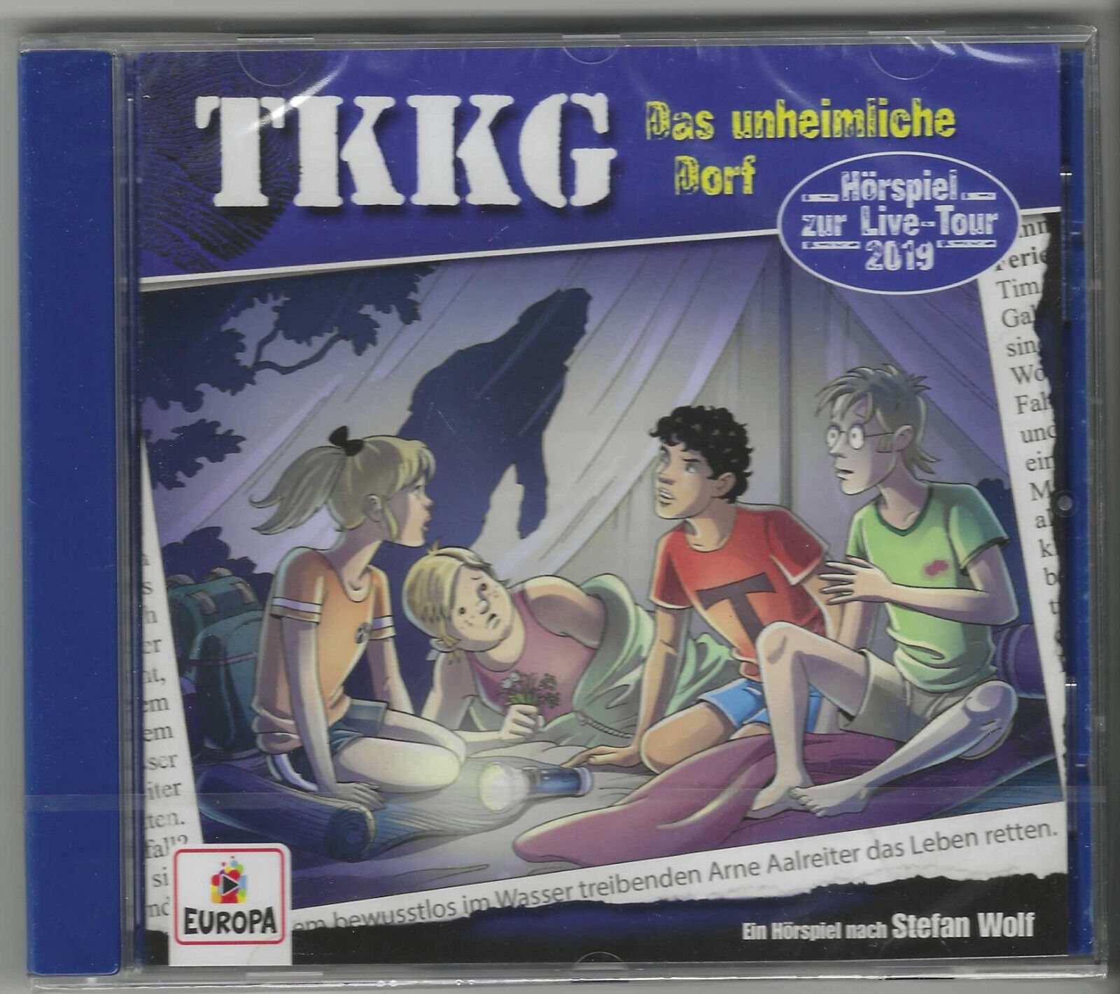 Thumbnail - Tkkg Cd Folge 213 Das Unheimliche Dorf Neu + Ovp