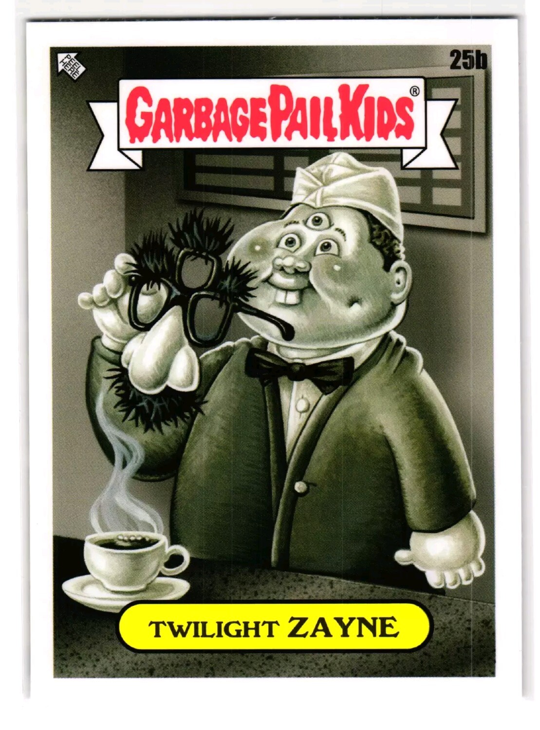 Twilight Zane 2023 Garbage Pail Kids Twilight Zone Parody Card