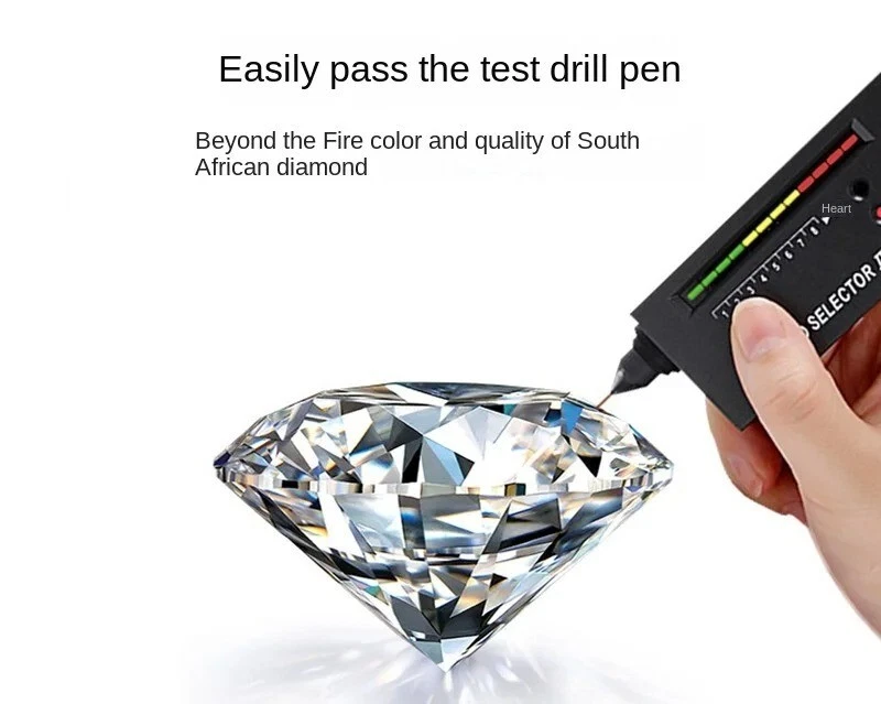 Set Gioielli Moissanite 3CT Collana & Orecchini Argento 925 Certific. GRA FRY107 - Immagine 4 di 4