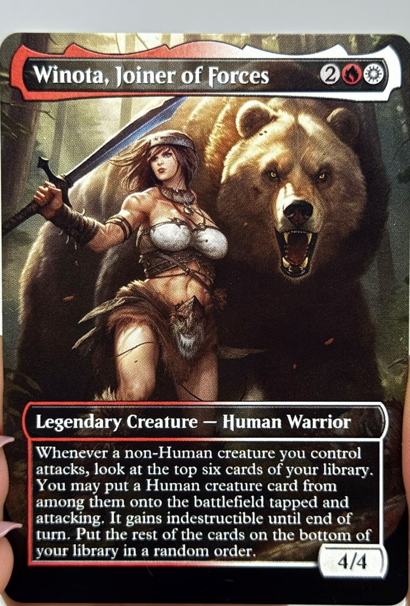Winota, Joiner of Forces Proxy Card with Custom designed art | eBay Winota, Joiner of Forces Proxy Card with Custom designed art | eBay