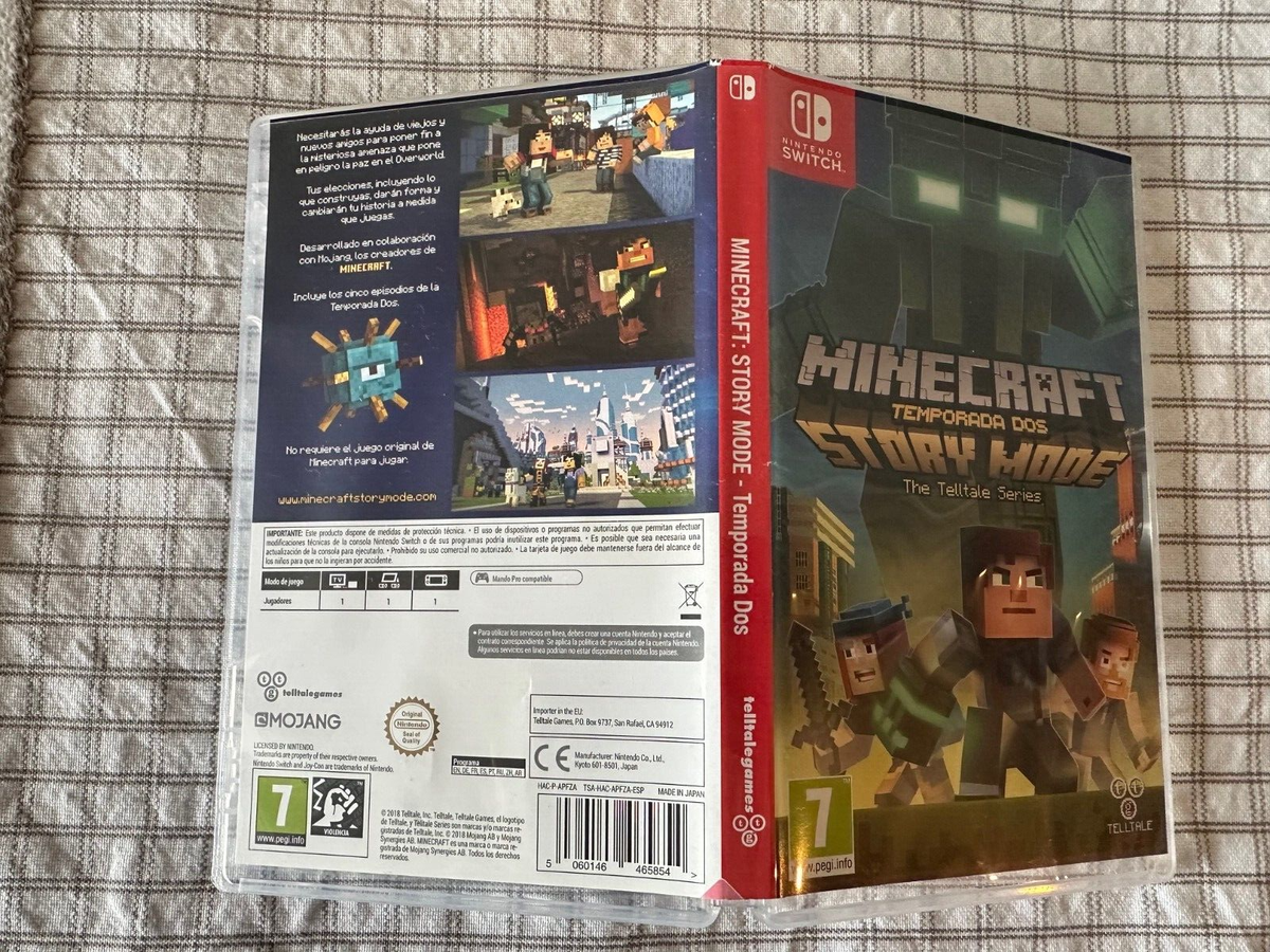 Season Two Nintendo Switch Games Minecraft Story Mode Minecraft